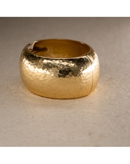 Pulsera de Metal con Cierre de Muelle Dorado | Beltop Brand