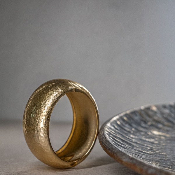 Pulsera de Metal con Cierre de Muelle Dorado | Beltop Brand