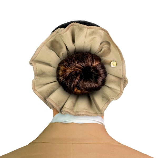 Coletero de pelo Bloom avellana arena tostado