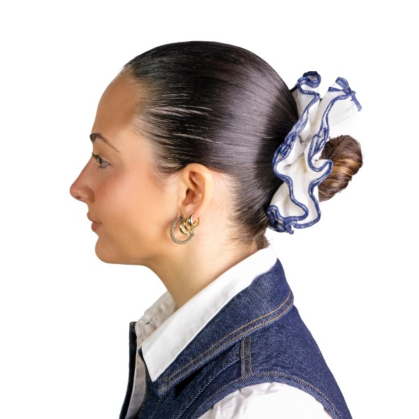 Coletero "Bloom Coco y mora" Blanco y Morado | Beltop Brand