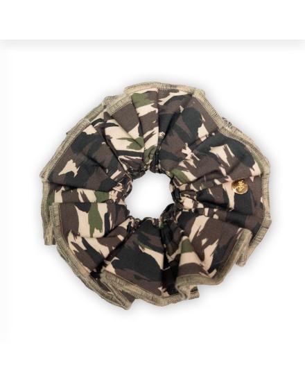 Coletero "Bloom menta y chocolate" Estilo Militar Verde Marrón | Beltop Brand