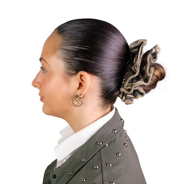 Coletero "Bloom menta y chocolate" Estilo Militar Verde Marrón | Beltop Brand