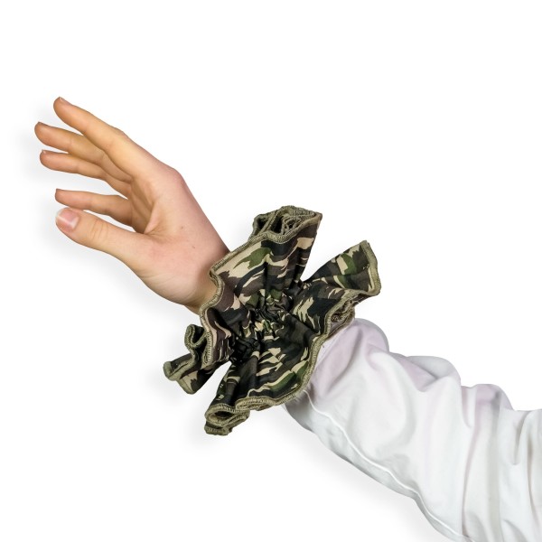 Coletero "Bloom menta y chocolate" Estilo Militar Verde Marrón | Beltop Brand