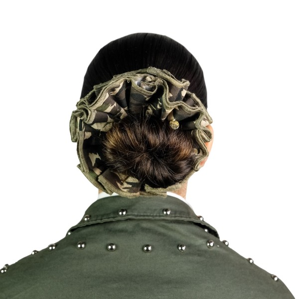 Coletero "Bloom menta y chocolate" Estilo Militar Verde Marrón | Beltop Brand