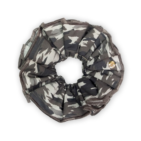 Coletero "Bloom Oreo" Tela Militar Gris-Marrón | Beltop Brand
