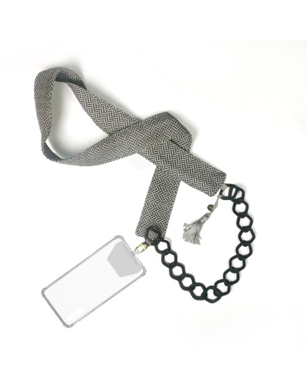 Complementa tu Estilo con Cuelga-móviles de Tela y Cadena Originales | Beltop