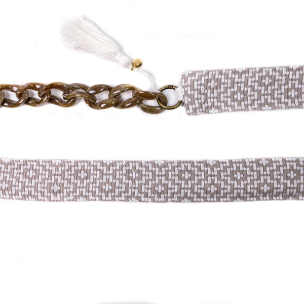 Complementa tu Estilo con Cuelga-móviles de Tela y Cadena Originales | Beltop