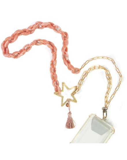 Complementa tu Estilo con Cuelga-móviles de Tela y Cadena Originales | Beltop