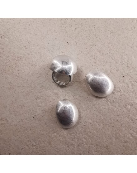 Pack pendientes y anillo plateado | Beltop