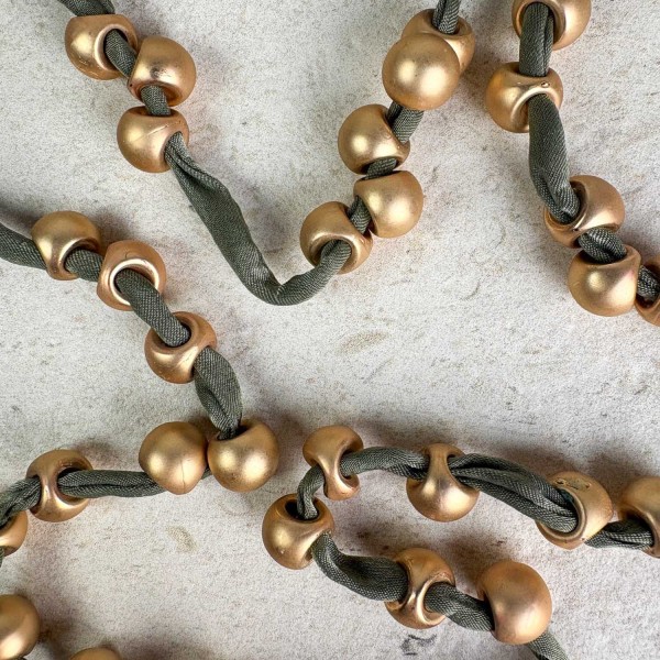 Collar largo tejido verde | Beltop