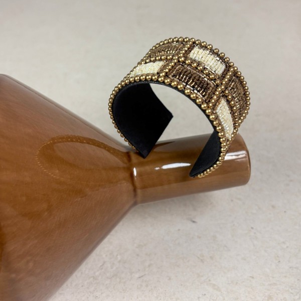 Pulsera ajustable lentejuelas brillante | Beltop