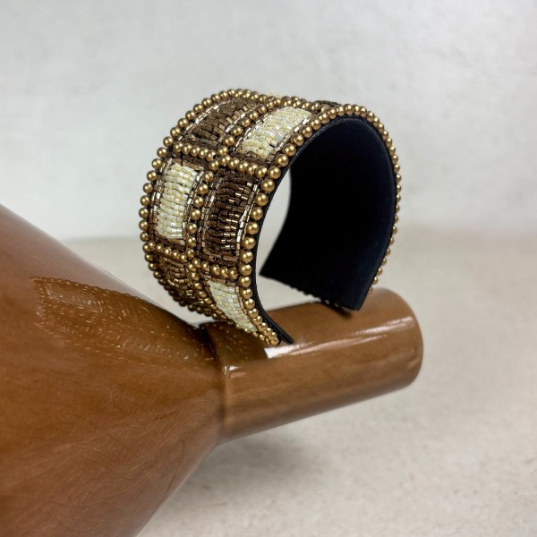 Pulsera ajustable lentejuelas brillante | Beltop