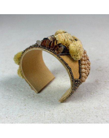 Pulsera ajustable lentejuelas brillante | Beltop