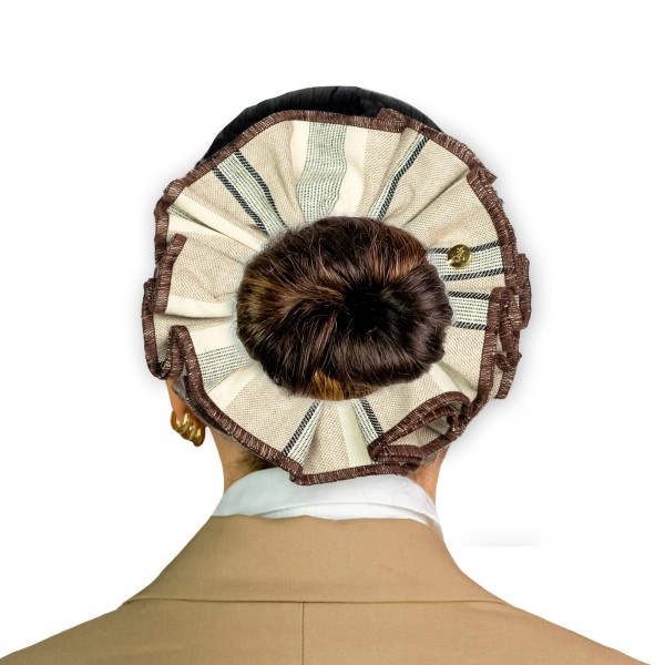 Coletero "Bloom chocolate" beige y marrón | Beltop Brand