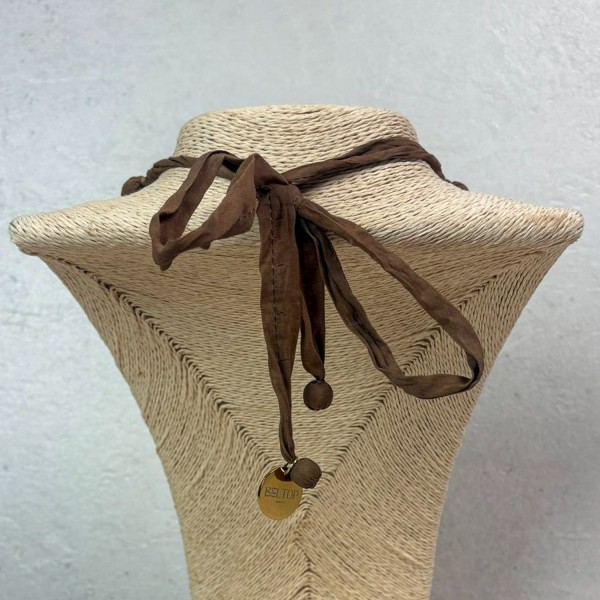 Gargantilla Tres Vueltas moneda | Beltop Brand